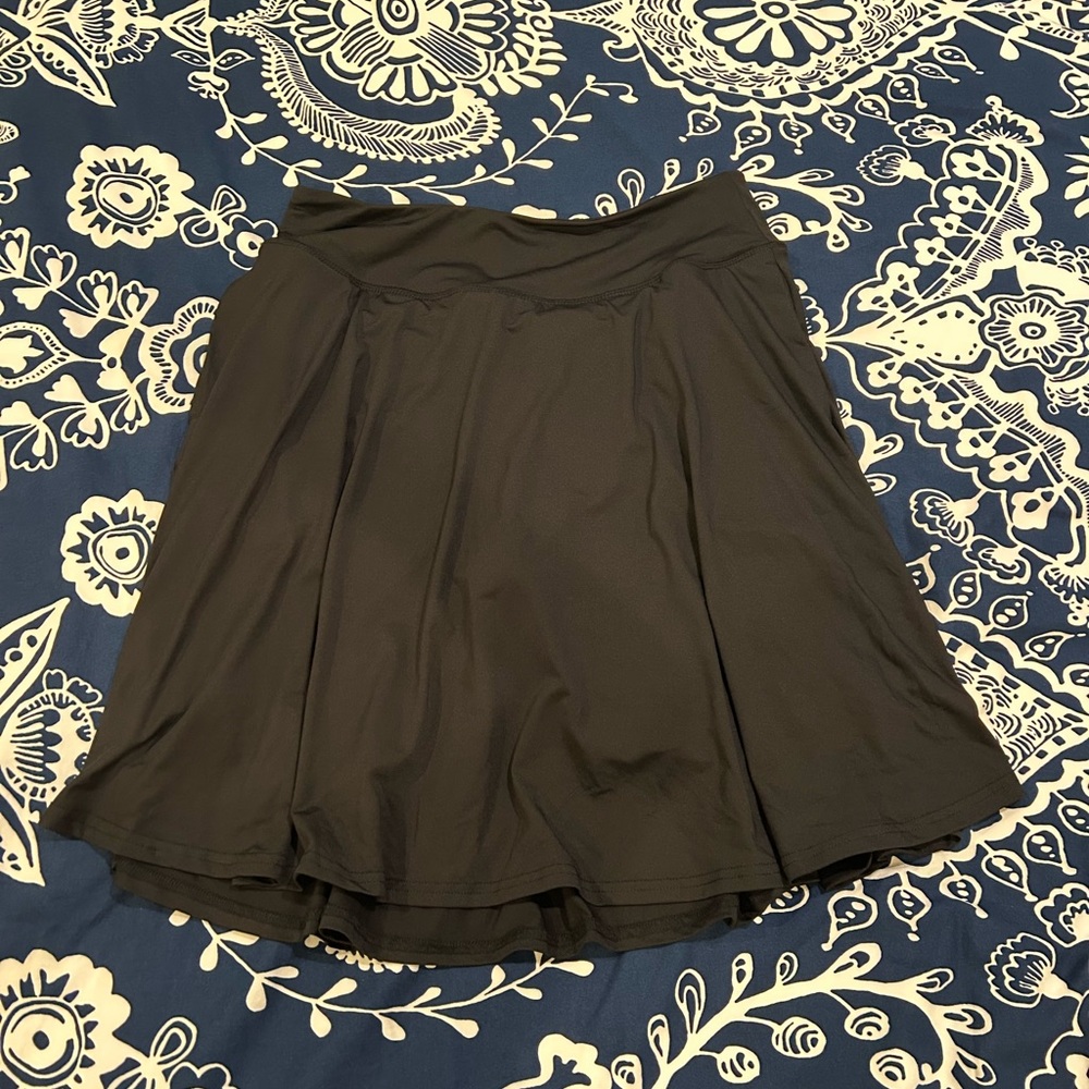Women’s Black Tennis Skort
